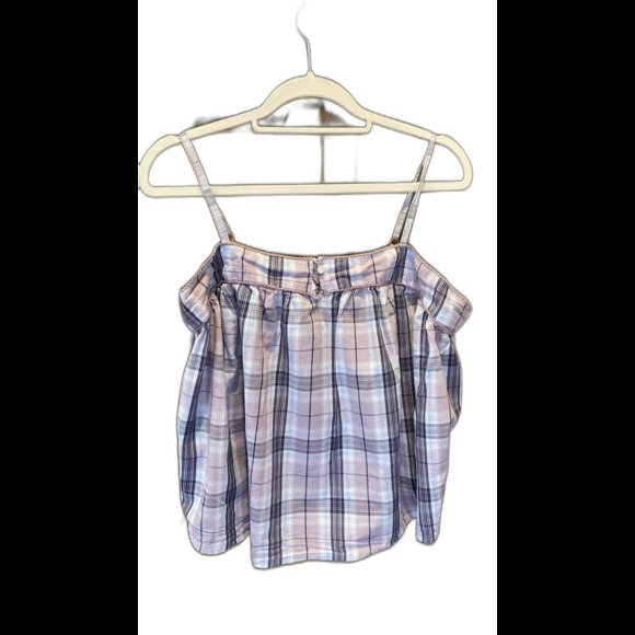 Old Navy Pajama Top & Pants a plus Size XL Purple Stripes Spaghetti Straps Cute! - Picture 1 of 11